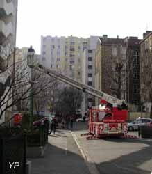 intervention des pompiers