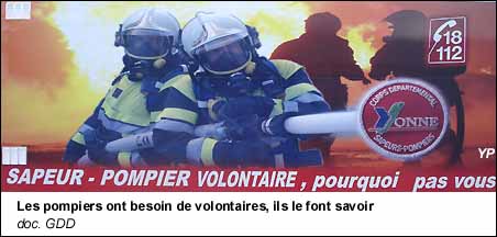 Les pompiers ont besoin de volontaires