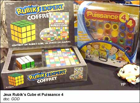 Jeux Rubik's Cube et Puissance 4