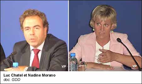 Luc Chatel et Nadine Morano