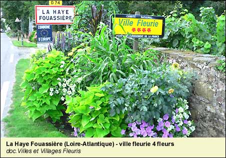 La Haye Fouassière (Loire-Atlantique) - ville fleurie 4 fleurs