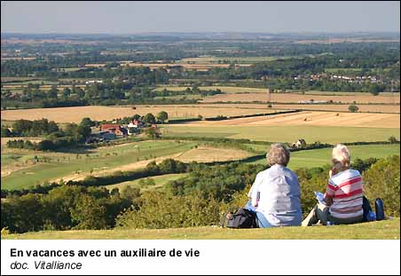 En vacances avec un auxiliaire de vie