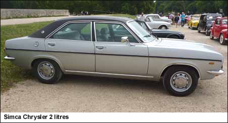 Simca Chrysler 2 litres