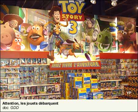 Attention, les jouets de Toy Story débarquent