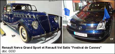 Renault Nerva Grand Sport et Renault Vel Satis 