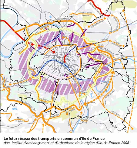 amélioration des transports en commun en Ile-de-France