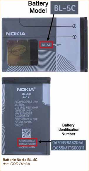 Batterie Nokia BL-5C