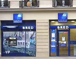 agence bancaire Bred