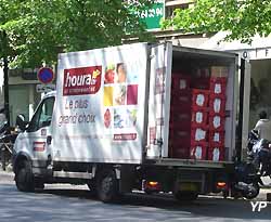 livraison du supermarché en ligne Houra.fr 