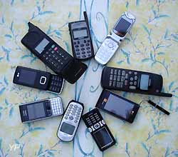 téléphones portables 