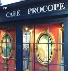 le café Procope à Paris 