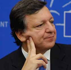 José Manuel Barroso , président de la Commission Européenne 