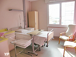 Centre hospitalier Robert Arbeltier, chambre de la maternité (doc. Centre hospitalier Robert Arbeltier)