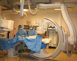 scanner des artères coronaires (coronarographie) (doc. CH Saint-Nazaire)