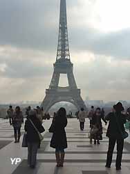 la Tour Eiffel au Trocadéro 