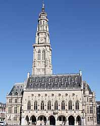 Hôtel de ville d'Arras et son beffroi 