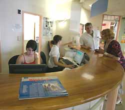 les entrées de l'hôpital Général de Dijon (doc. CHU Dijon)