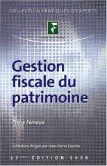 Gestion fiscale du patrimoine - 2008