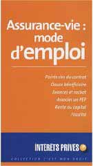 Assurance-vie - mode d'emploi