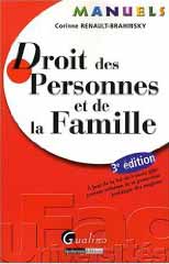 Droit des personnes et de la famille