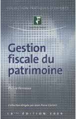 Gestion fiscale du patrimoine