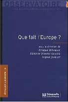 Que fait l'Europe ?