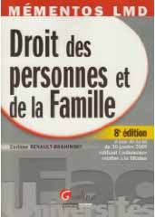 Droit des personnes et de la famille