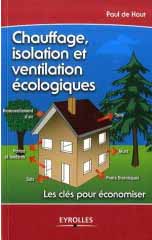 Chauffage, isolation et ventilation écologiques